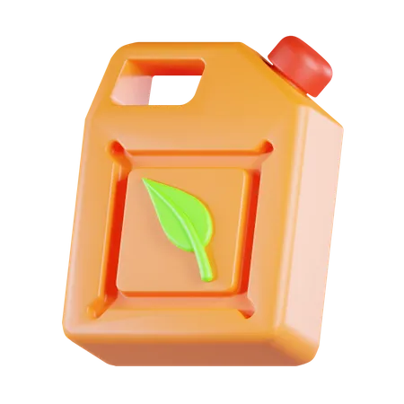 Biofuel  3D Icon