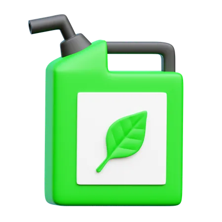 Biofuel  3D Icon