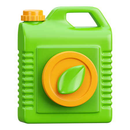 Biofuel Can  3D Icon