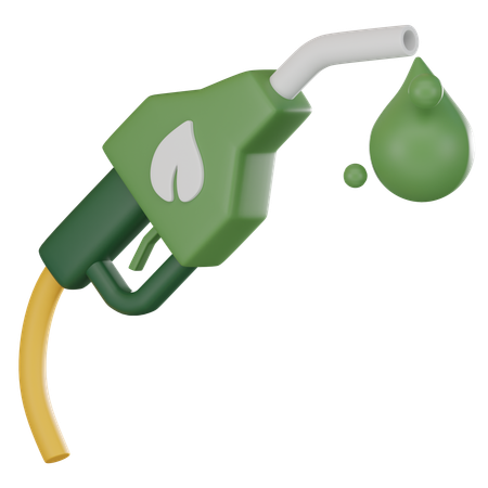 Biofuel Drop  3D Icon