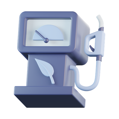 Biofuel Station  3D Icon