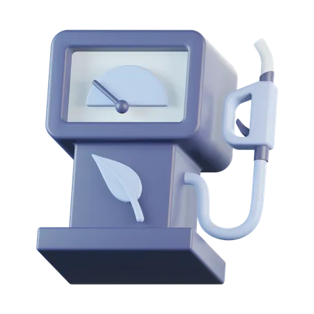 Biofuel Station  3D Icon