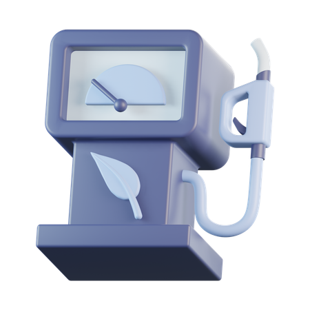 Biofuel Station  3D Icon