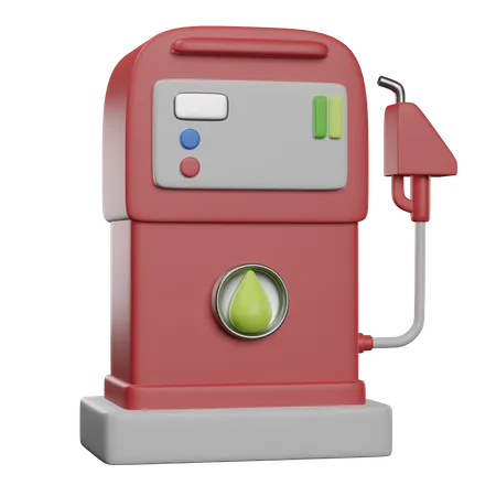 Biofuel Station  3D Icon