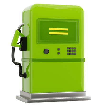 Biofuel Station Pump  3D Icon