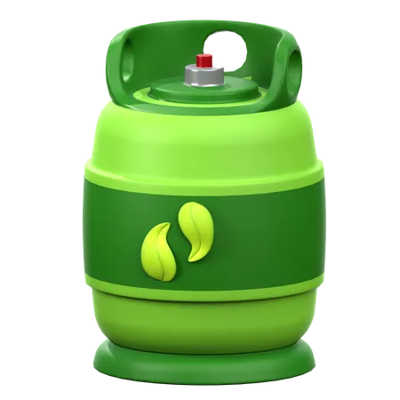 Biogas  3D Icon