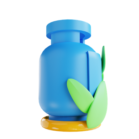 Biogas  3D Icon