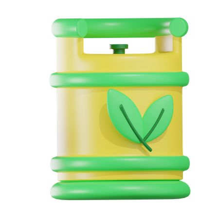 Biogas Plant  3D Icon
