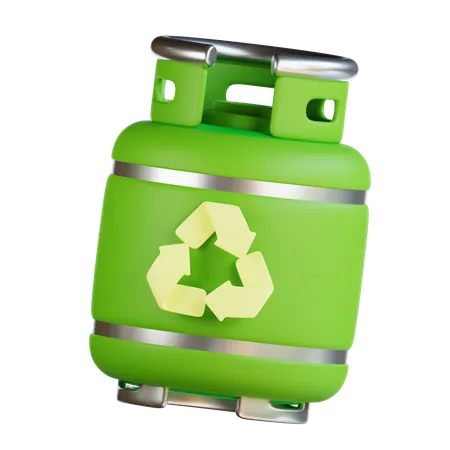 Biogaz  3D Icon