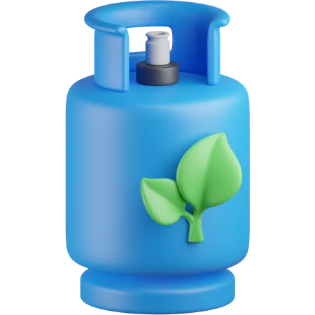 Biogaz  3D Icon