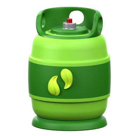 Biogaz  3D Icon