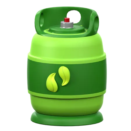 Biogaz  3D Icon
