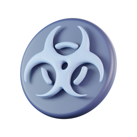 Biogefährdung  3D Icon