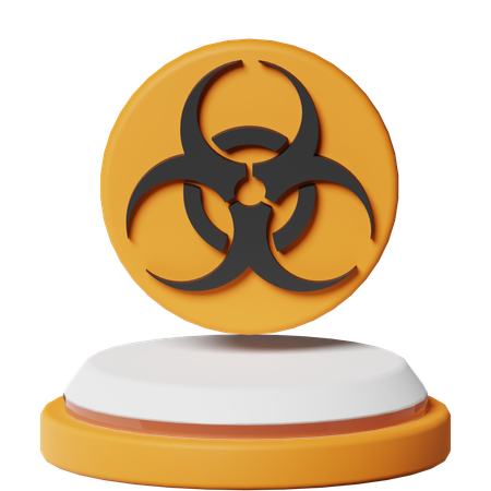 Biohazard  3D Icon