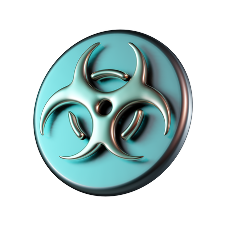 Biohazard  3D Icon