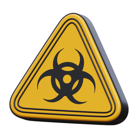 Biohazard  3D Icon