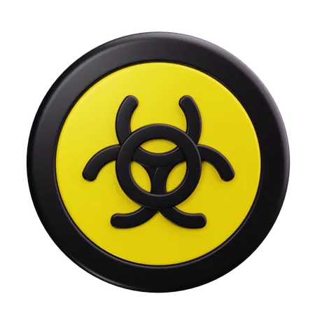 Biohazard  3D Icon