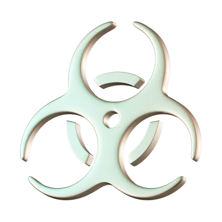 Biohazard  3D Icon