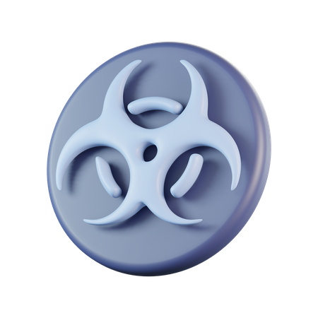 Biohazard  3D Icon