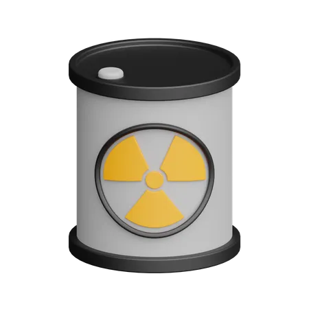 Biohazard Barrel  3D Icon