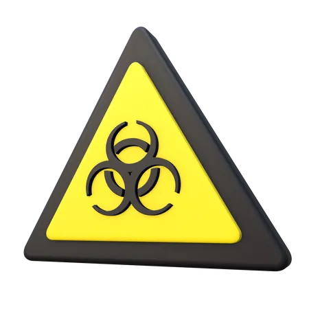 Biohazard Sign  3D Icon
