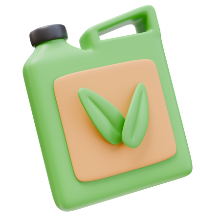 Biotreibstoff  3D Icon