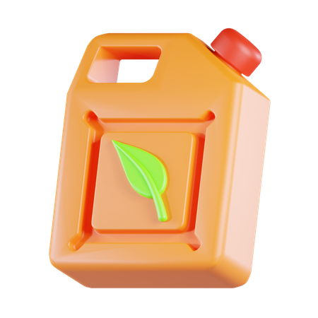 Biotreibstoff  3D Icon