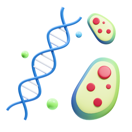 La biologie  3D Icon