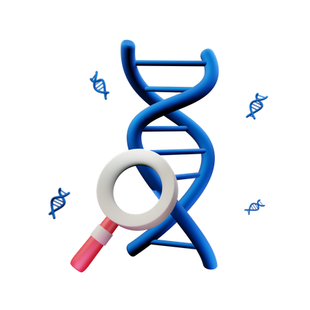 생물학  3D Icon