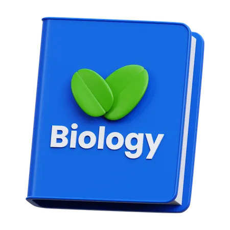 생물학 책  3D Icon