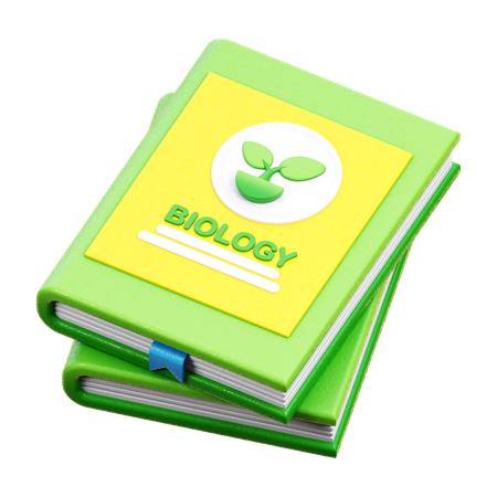 Biology Book  3D Icon