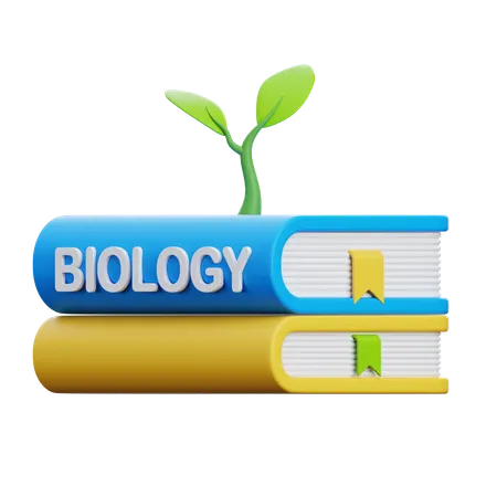 Biology Book  3D Icon