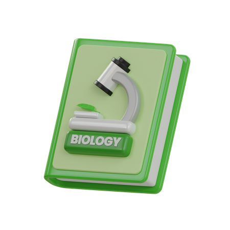 Biology Book  3D Icon