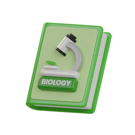 Biology Book  3D Icon