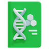 biology book 3d logo