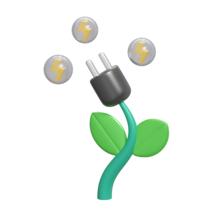 Biomas Energy  3D Icon