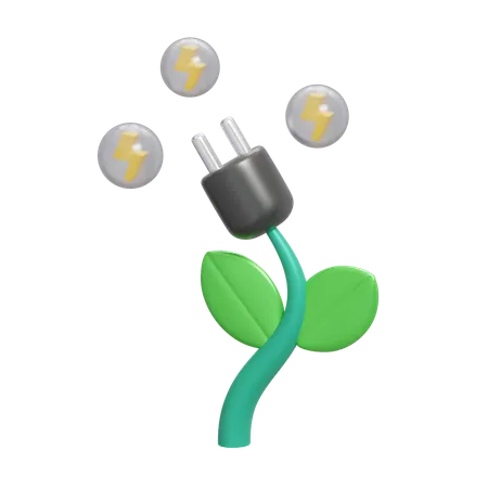 Biomas Energy  3D Icon