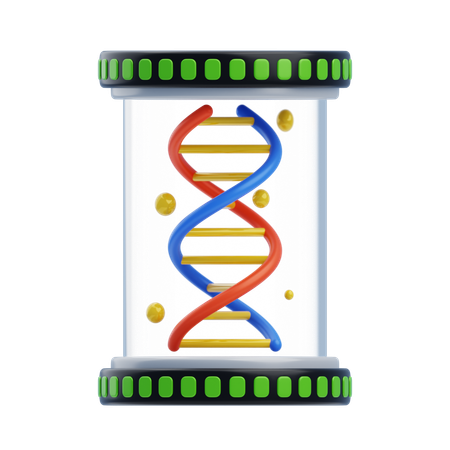 Biomedicina  3D Icon