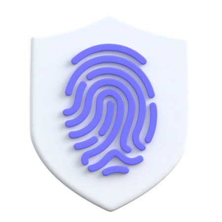 Biometric  3D Icon