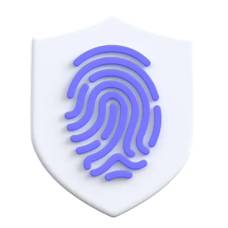 Biometric  3D Icon