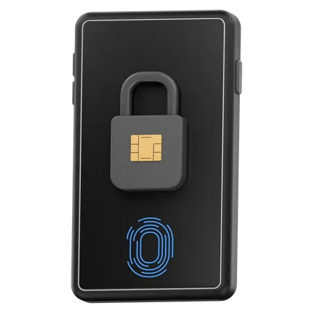 Biometric Payment  3D Icon