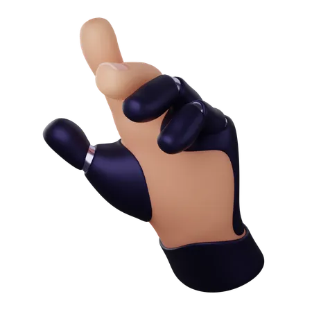 Bionic Hand  3D Icon