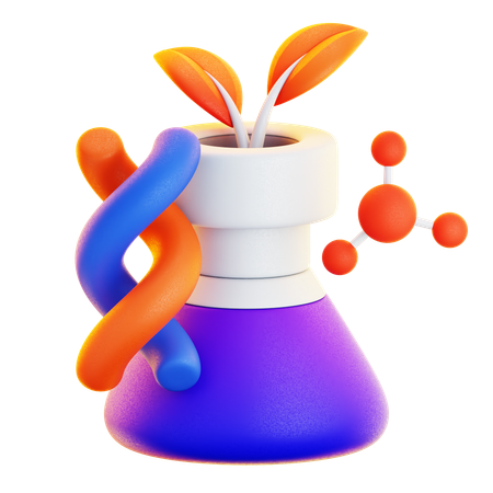 Biotecnología  3D Icon