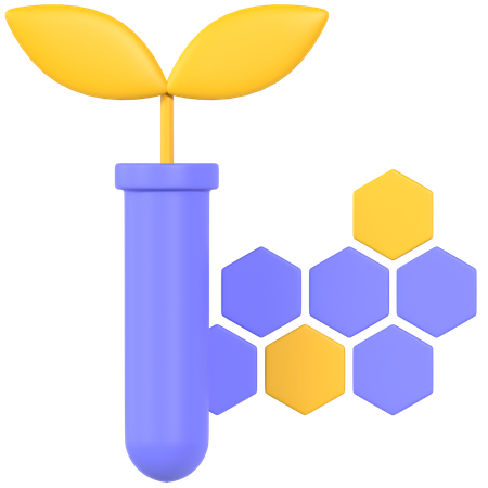 Biotecnología  3D Icon