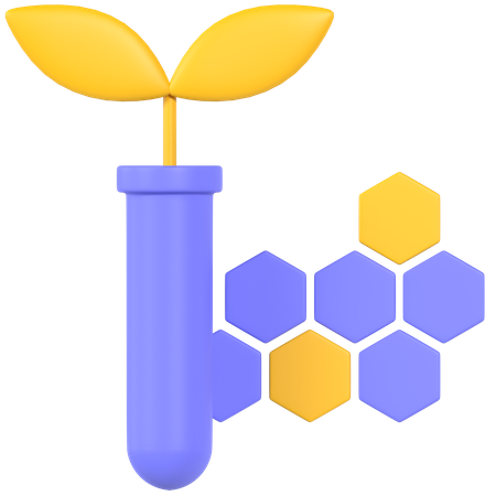 Biotecnología  3D Icon