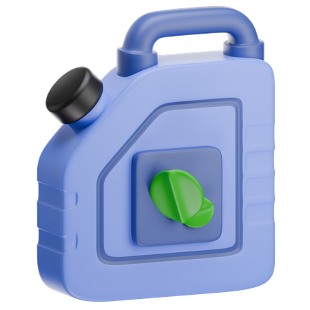 Biotreibstoff  3D Icon