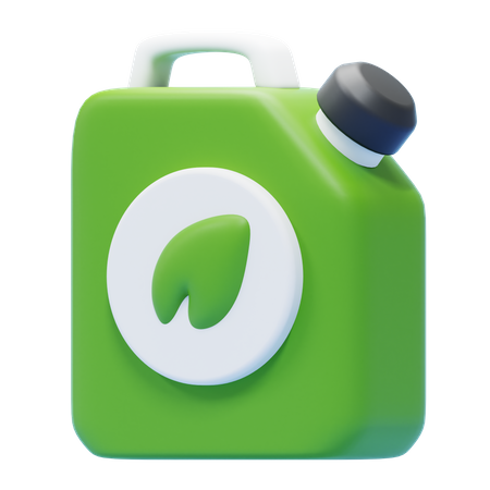 Biotreibstoff  3D Icon