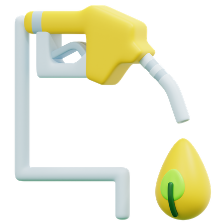 Biotreibstoff  3D Icon