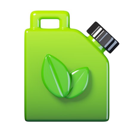 Biotreibstoff  3D Icon