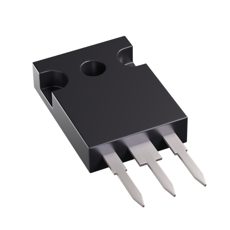 Bipolar Transistor 3D Icon